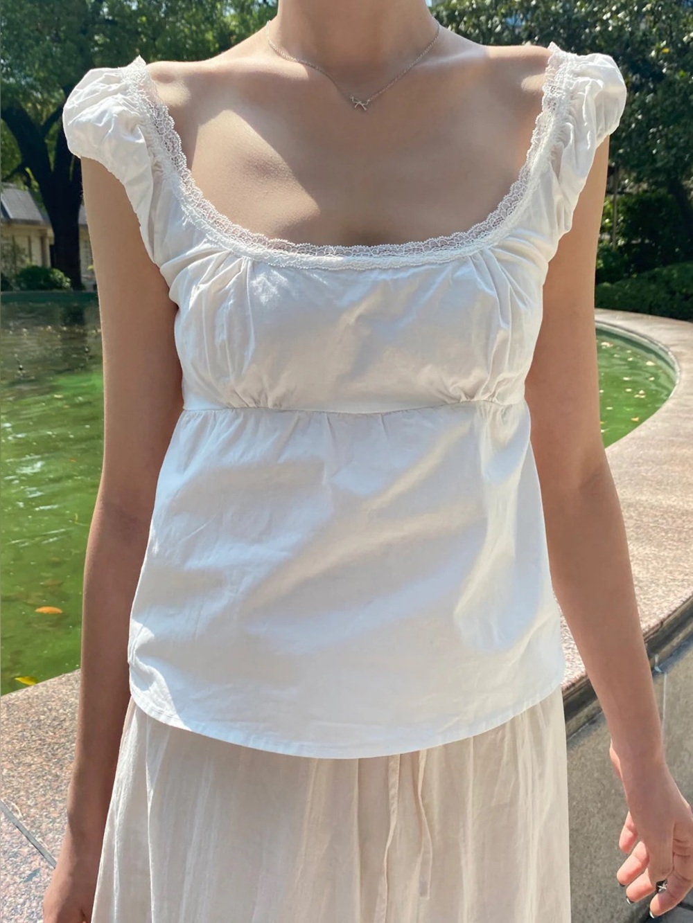 New white Brandy Melville Top